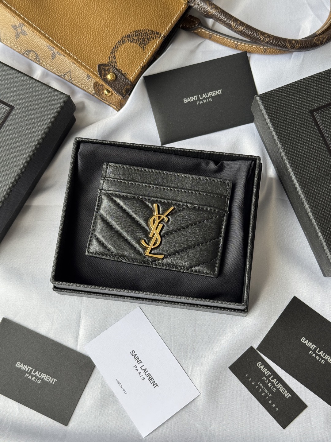 YSL Card bag