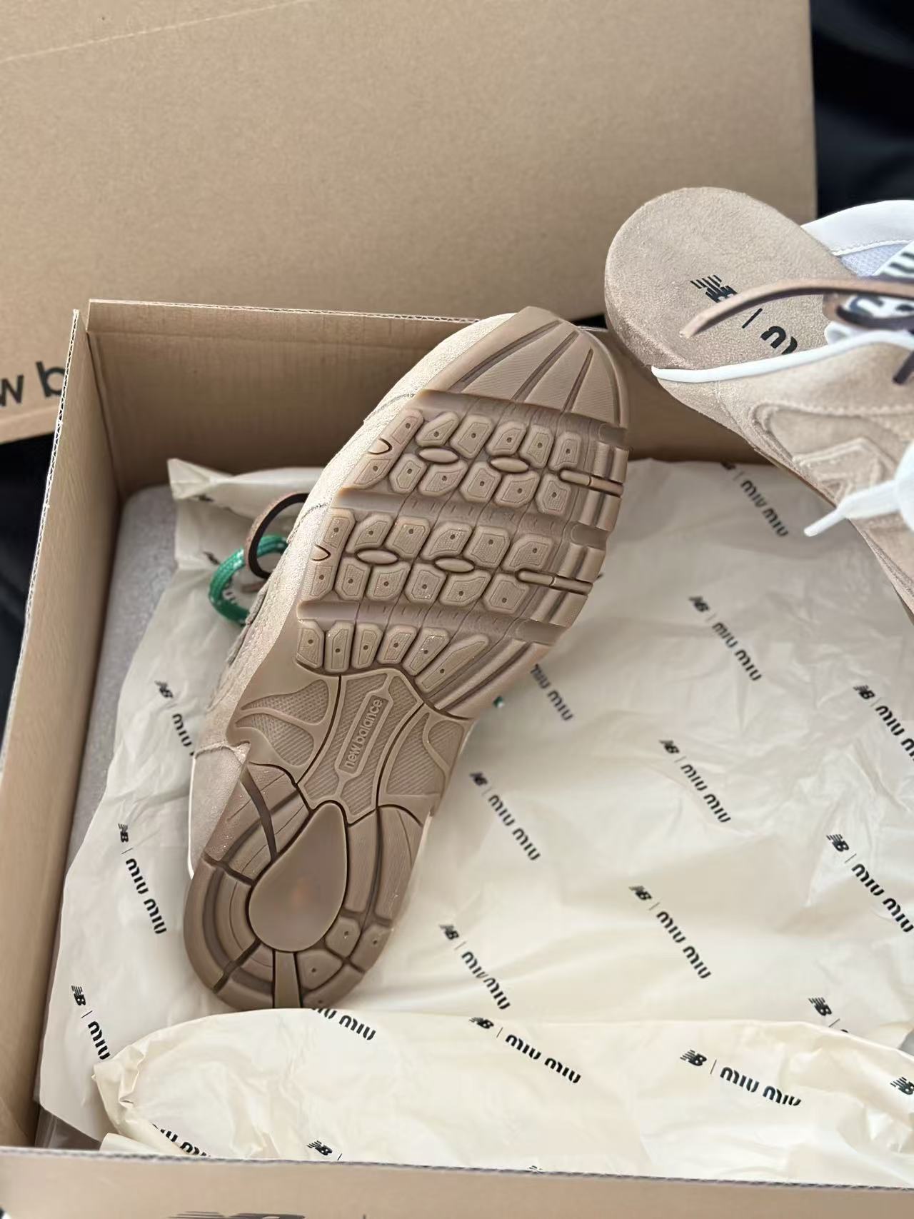 Miu Miu & New Balance Slippers