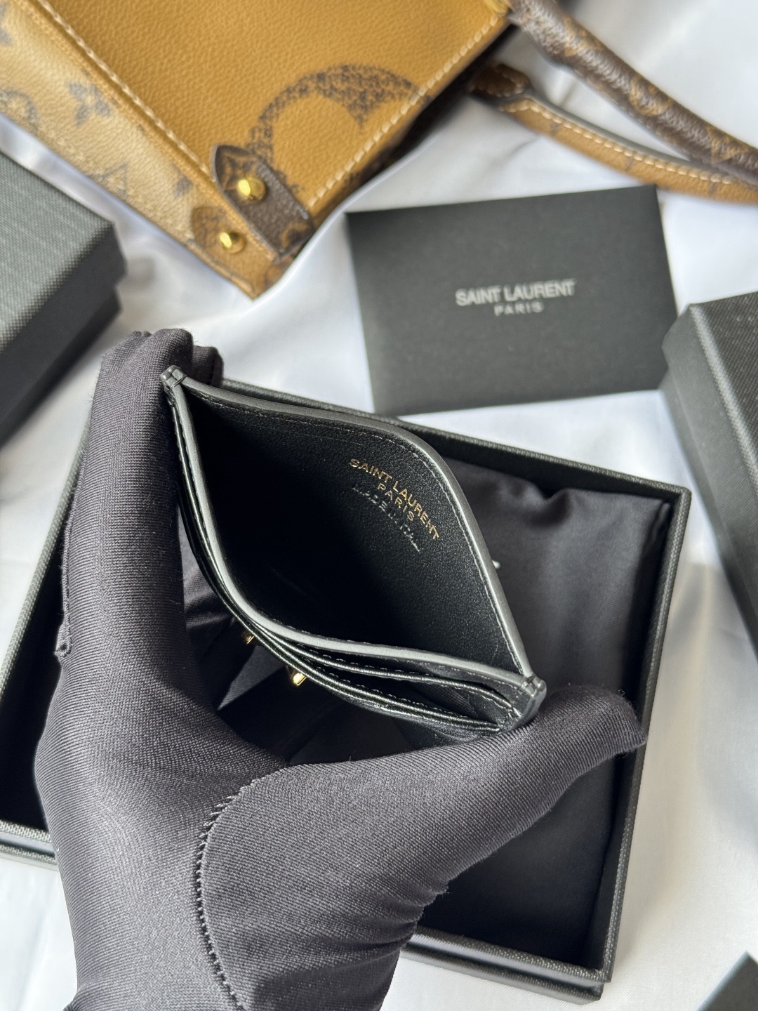 YSL Card bag
