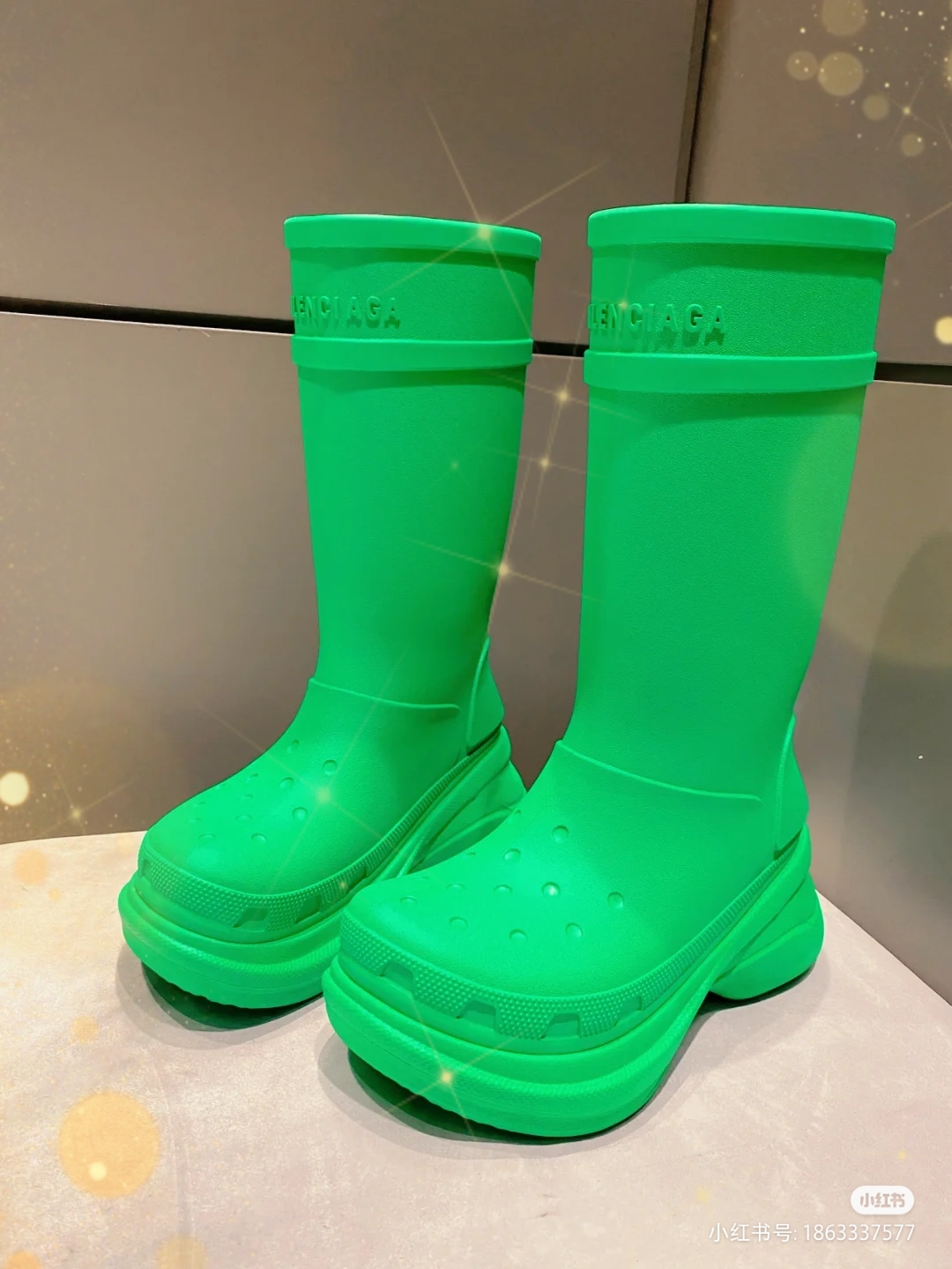 BALENCIAGA CROCS™ BOOTS