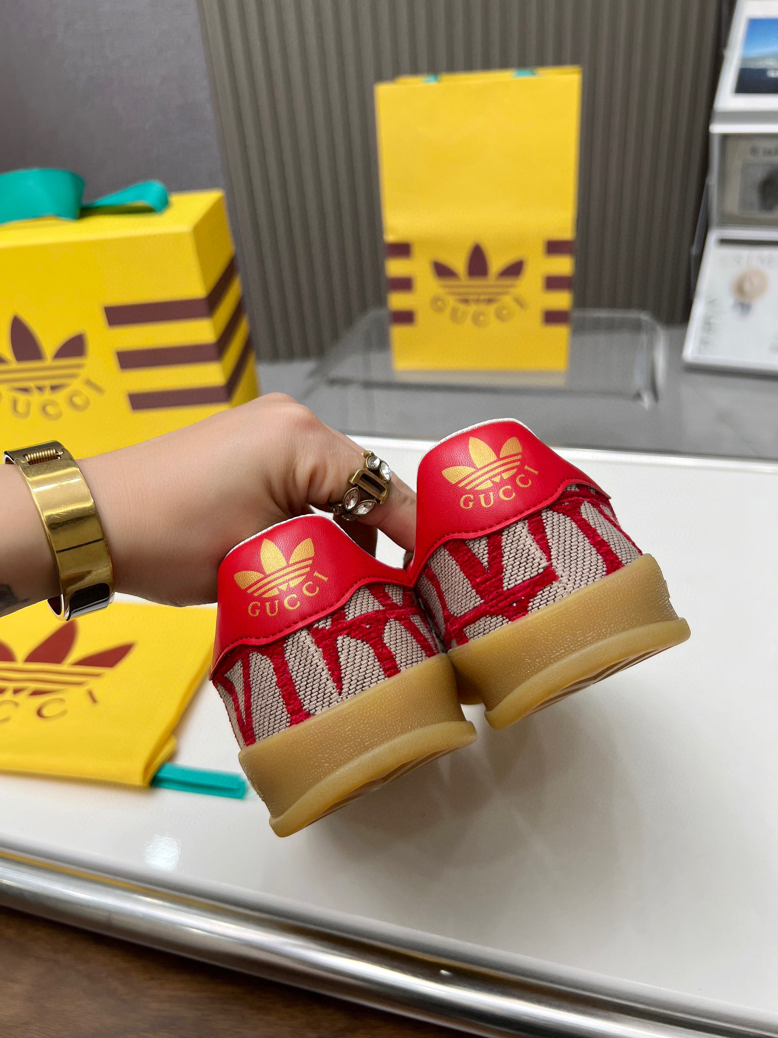 GUCCI & ADIDAS GAZELLE SHOES