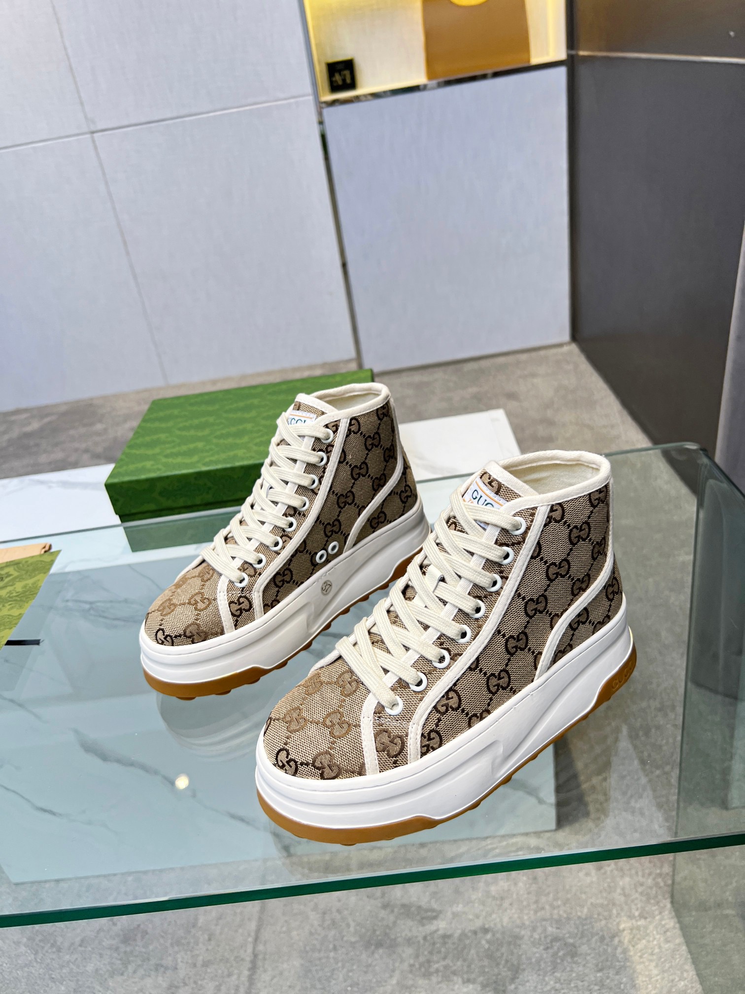 GUCCI high-top sneakers