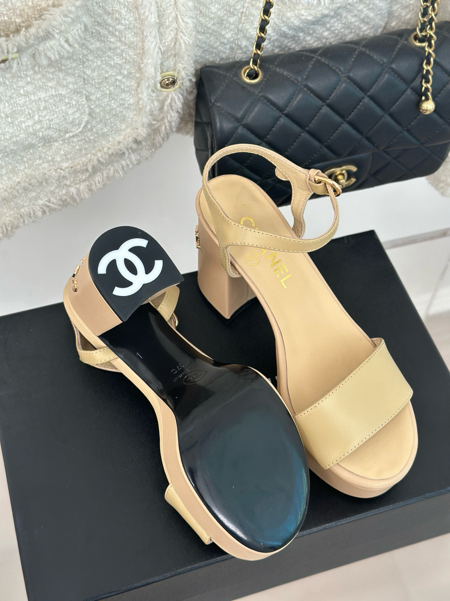 CHANEL Heels Sandals