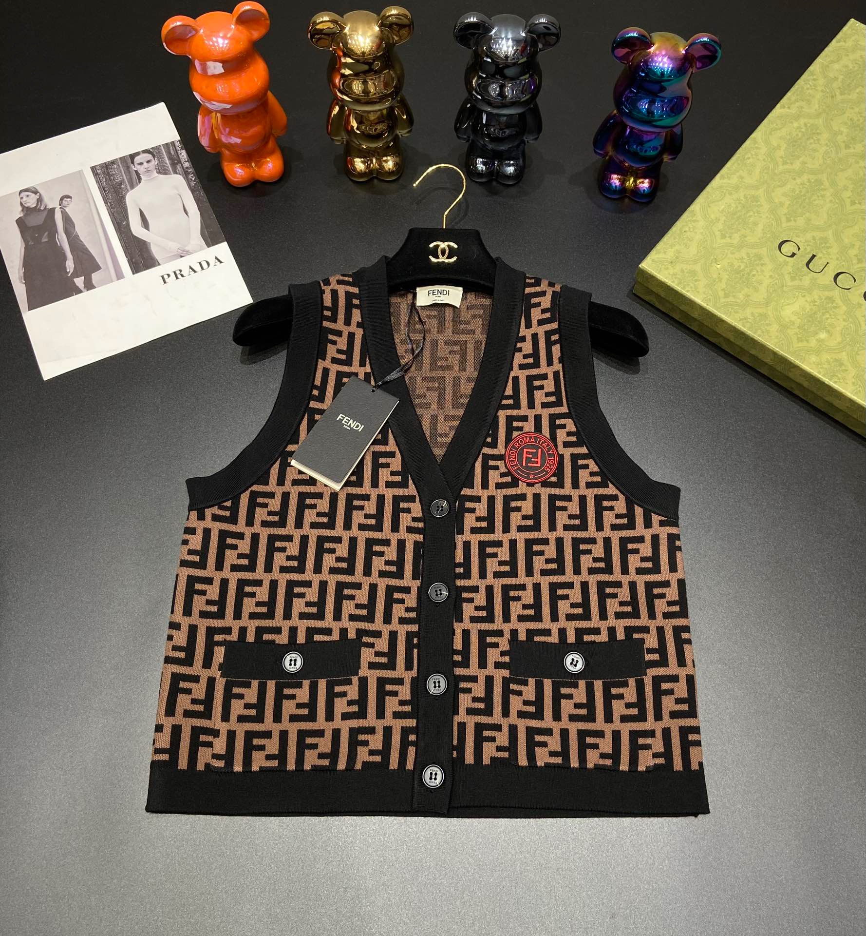 FENDI Knitted waistcoat