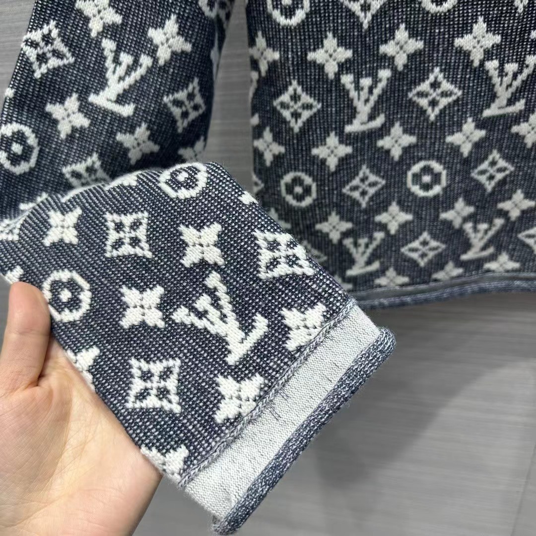 LV Monogram Jacquard Pullover