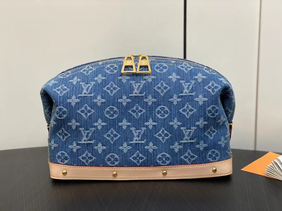 LV Pochette Denim Handbag