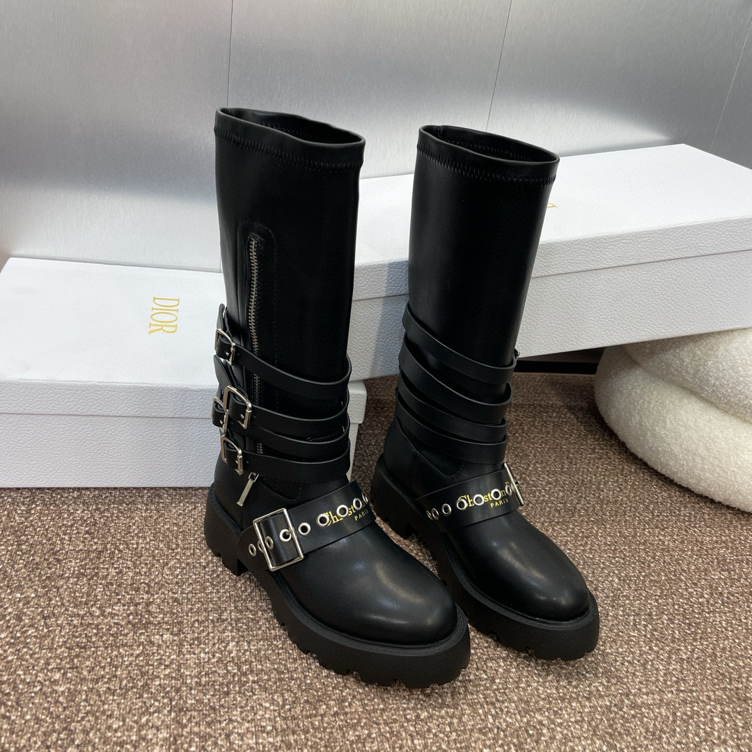 DIOR D-Major Punk Knight boots