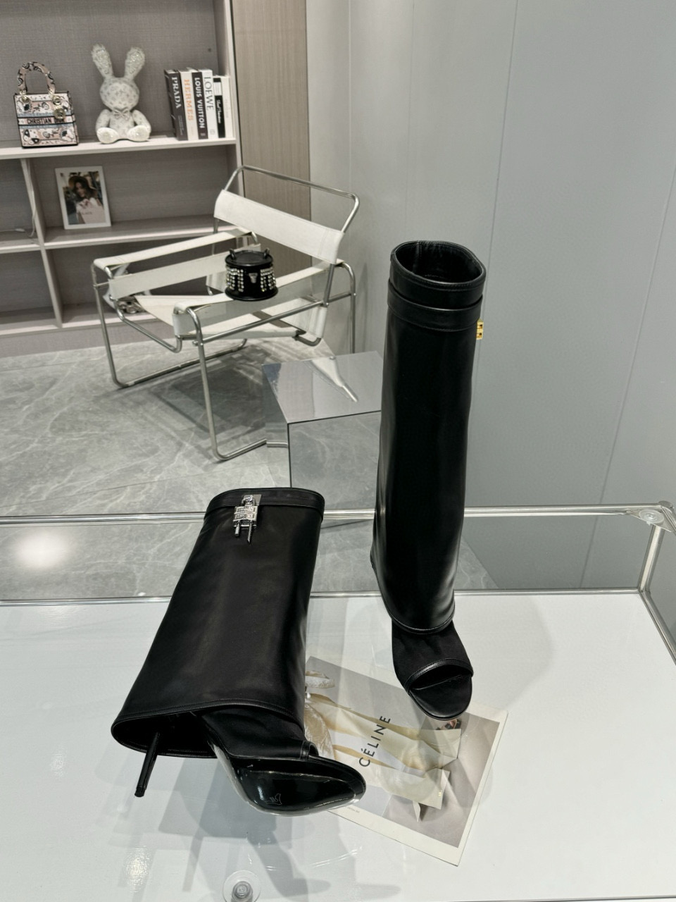 GIVENCHY Shark Stiletto Boots