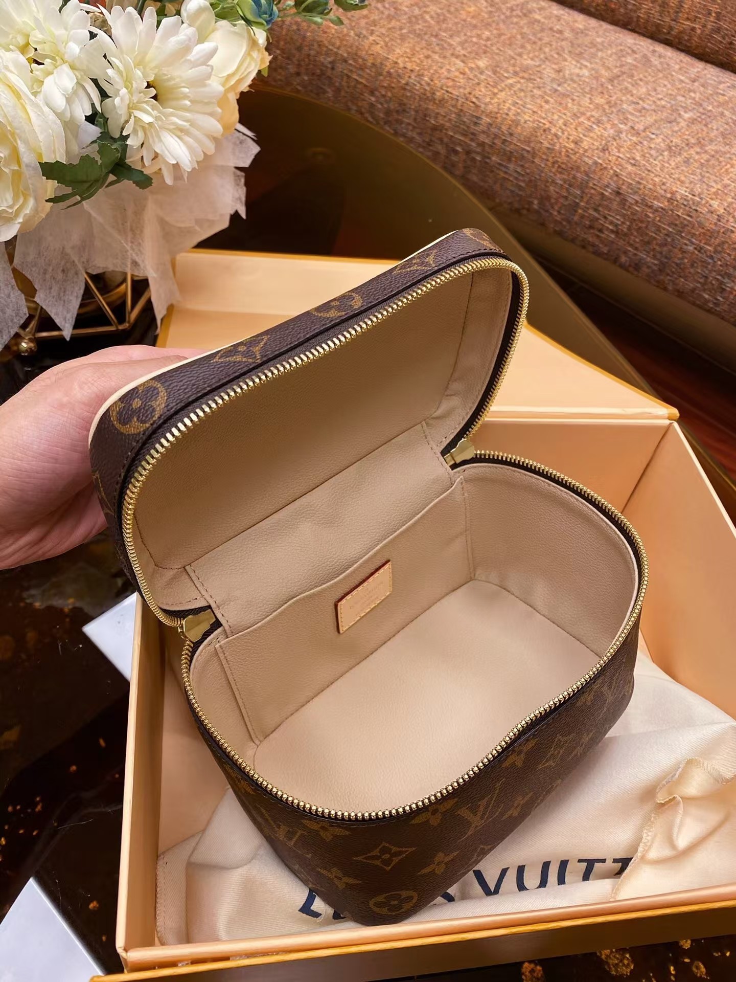 LV  Nice Mini Toiletry Bag