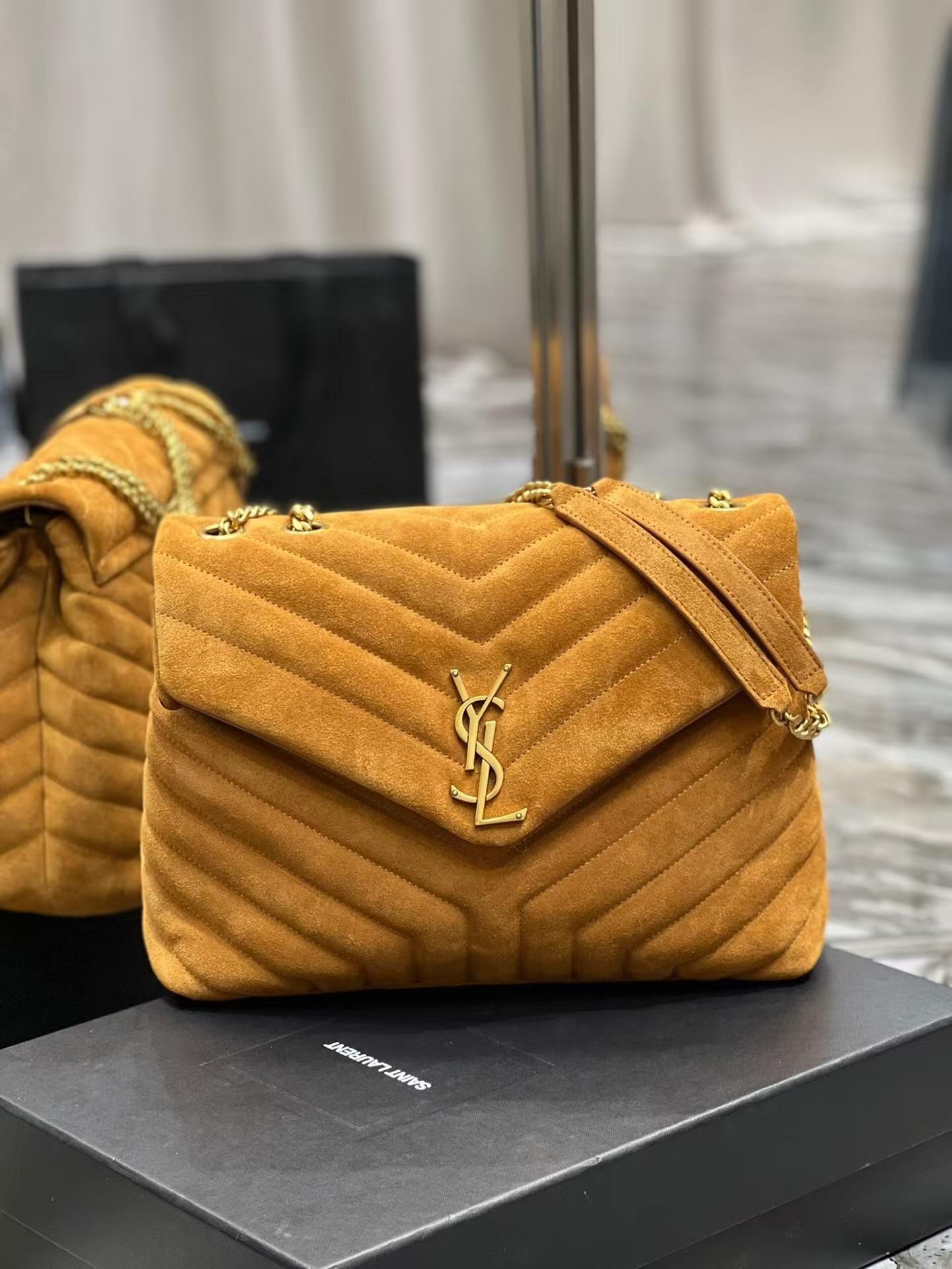 YSL Suede Handbag（best quality）