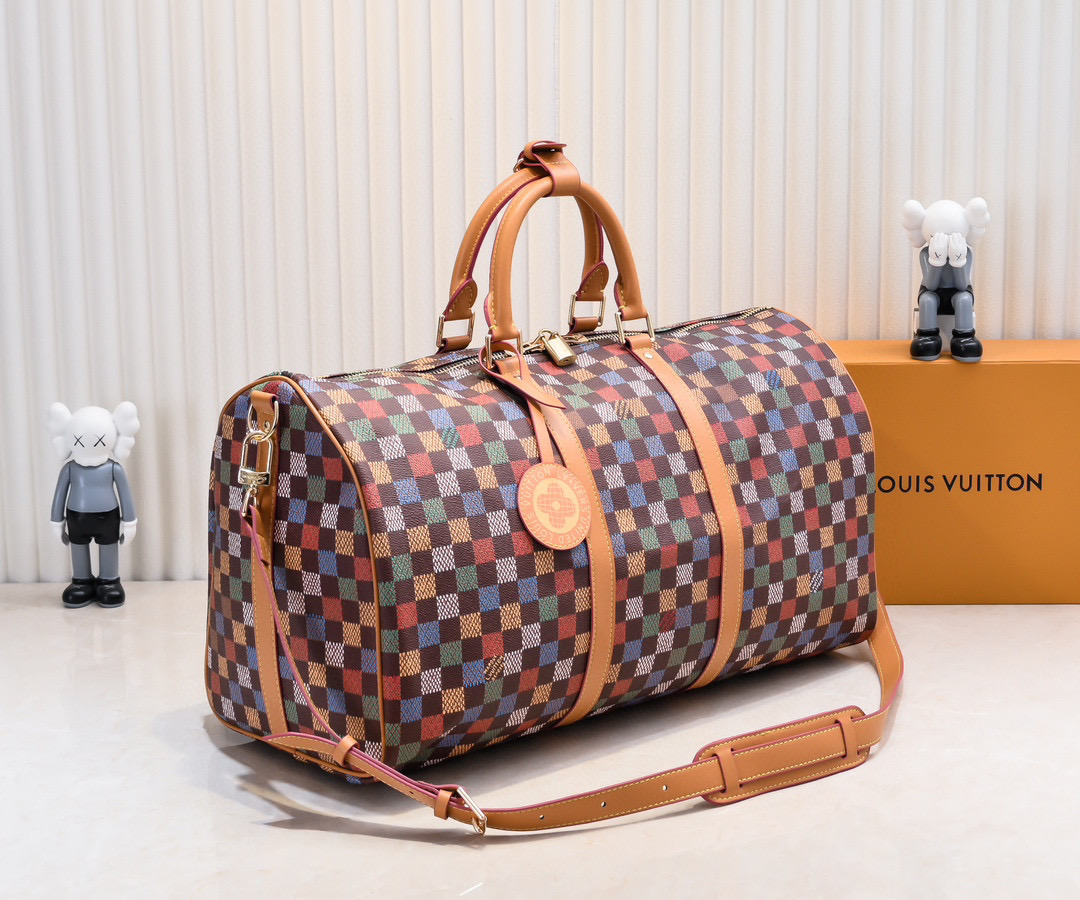 LV Keepall Bandoulière 50 Travel Bag