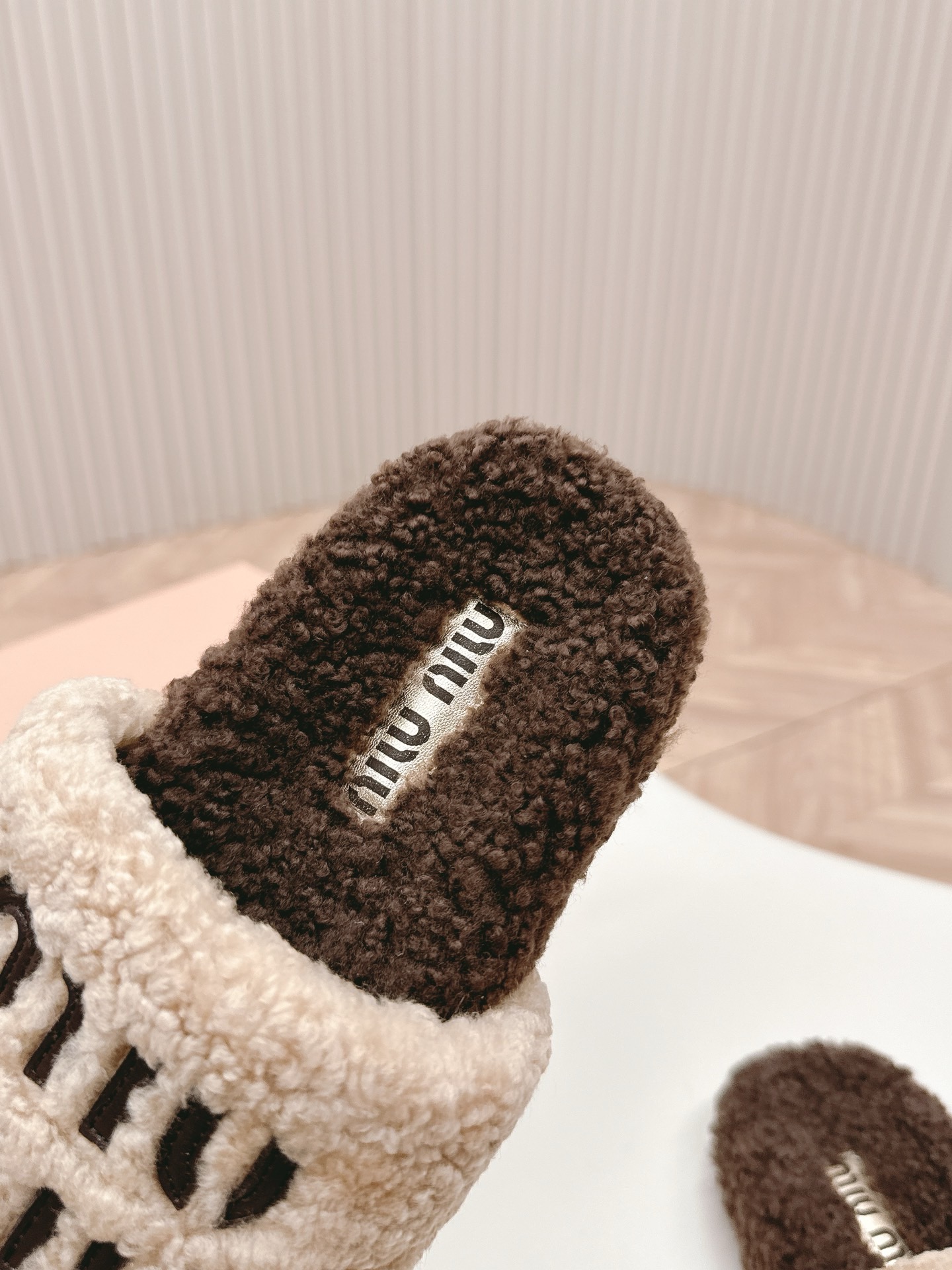 MIU MIU Wool slippers