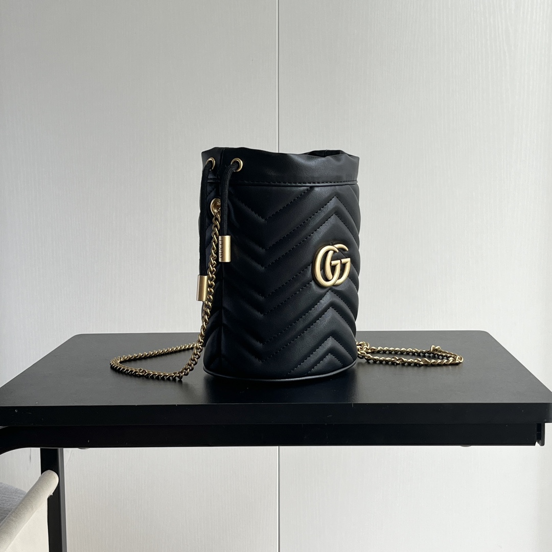 GG marmont series mini bucket bag