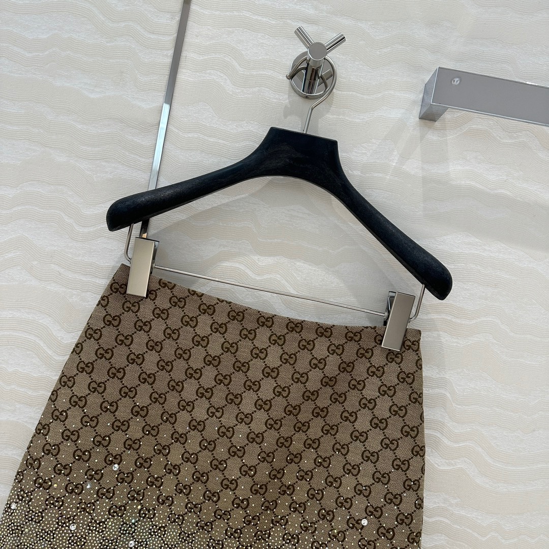 GUCCI Crystal Skirt