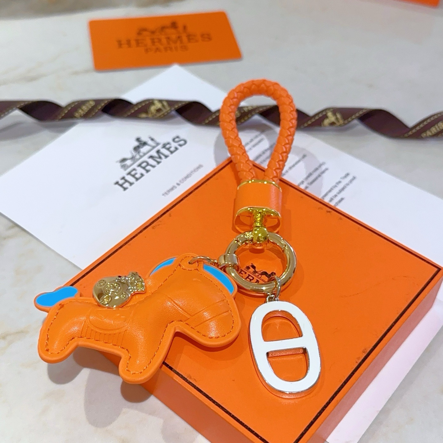 Hermes key Chain