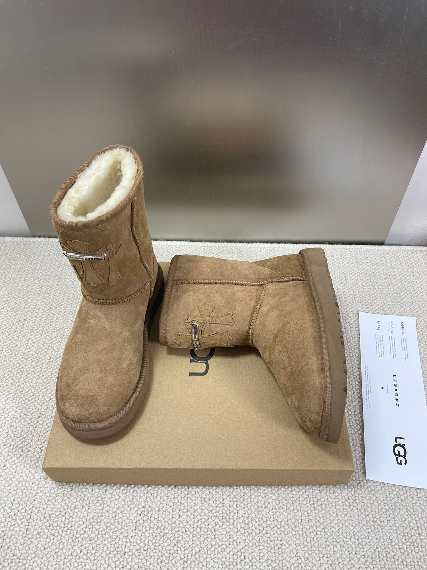 UGG Croheart co-branded snow boots