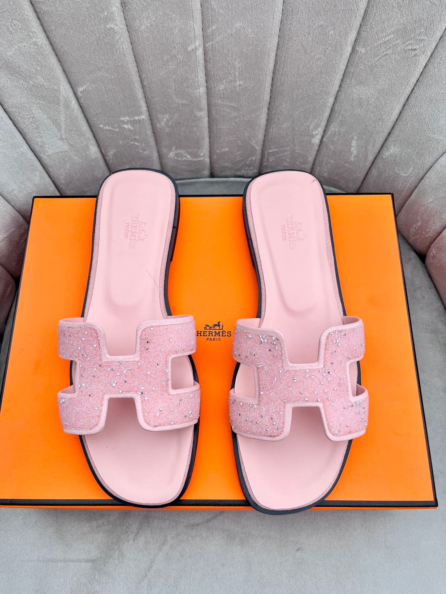 HERMES Oran Slippers