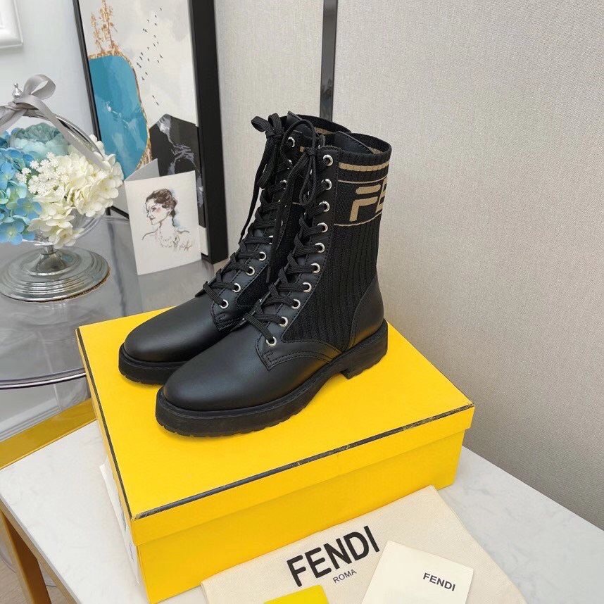 FENDI Rockoko Boots
