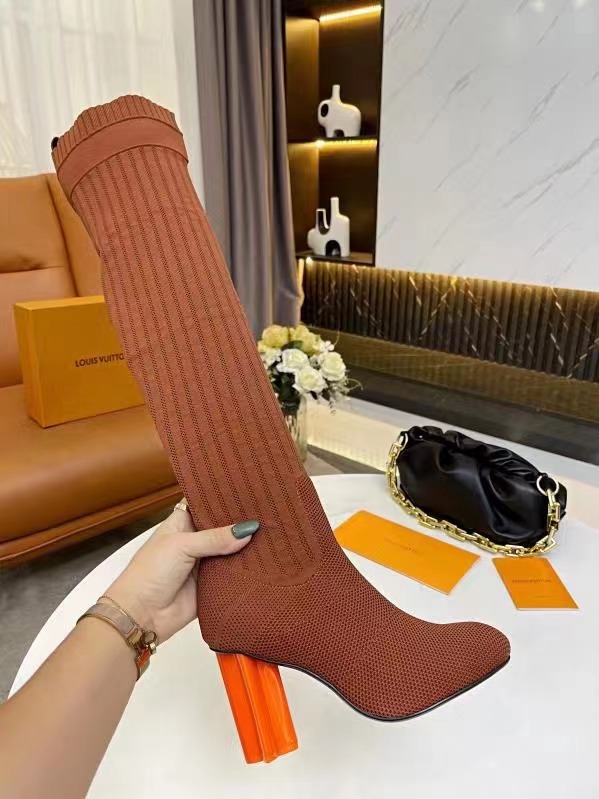 LV Silhouette ankle boots