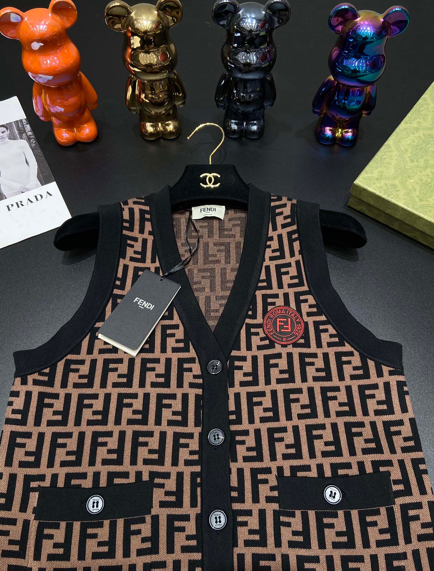 FENDI Knitted waistcoat