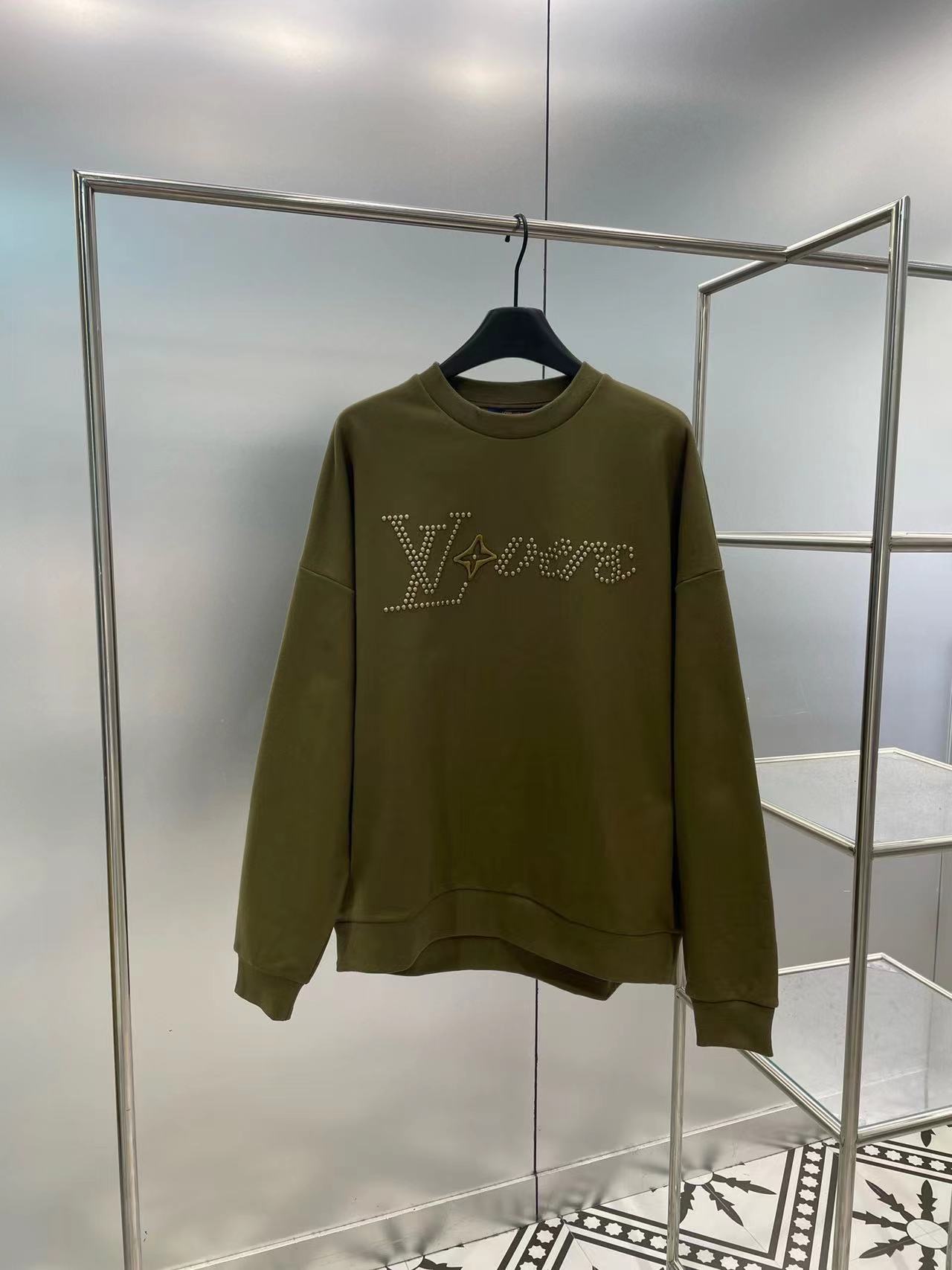 LV Cotton Signature Crewneck
