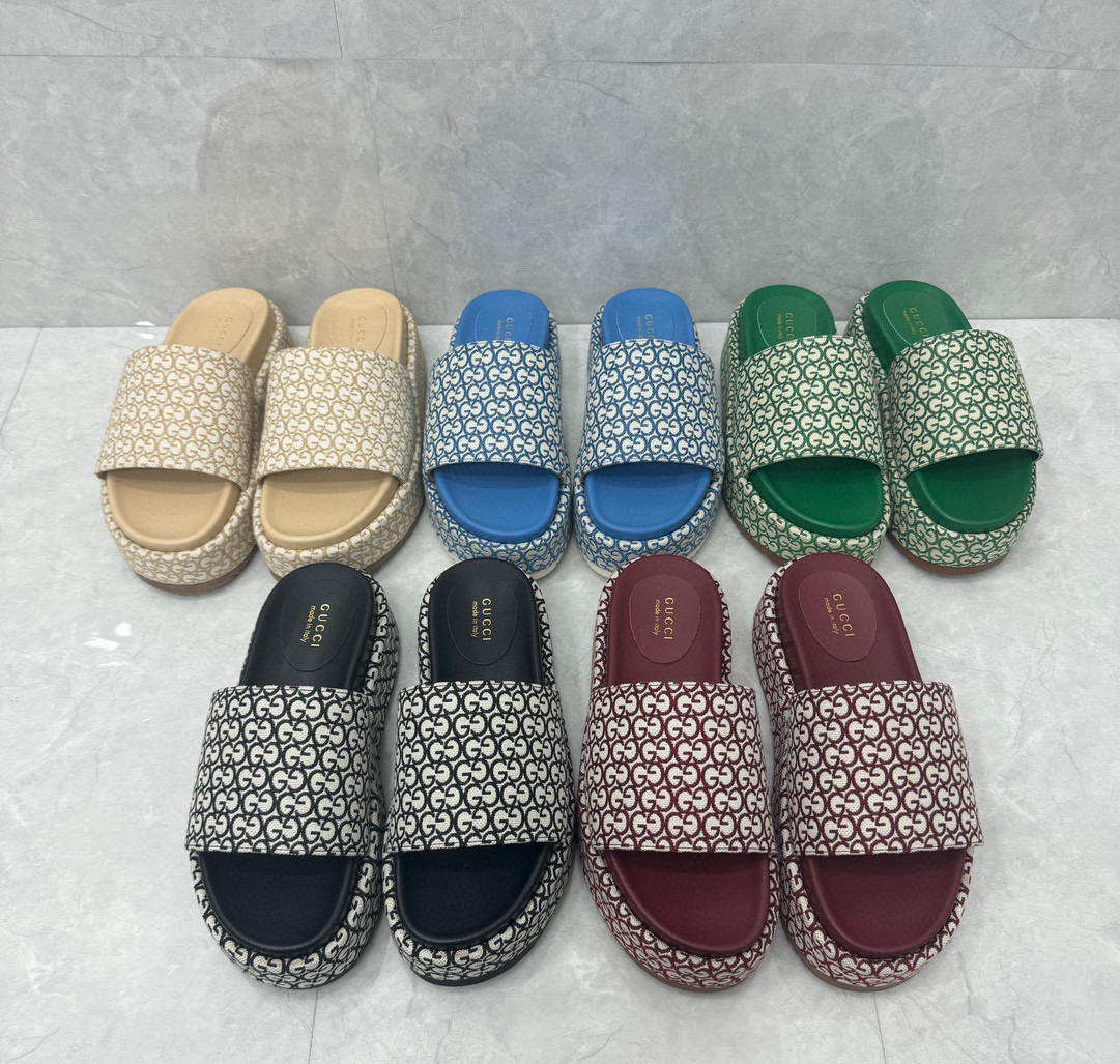 GUCCI Platform Slippers