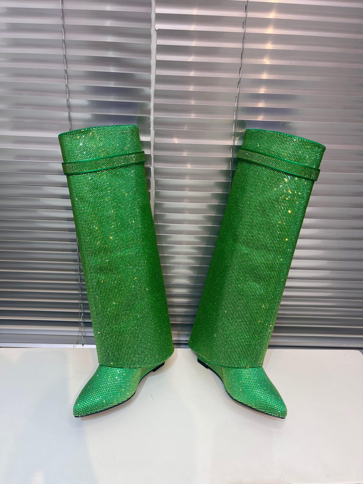 GIVENCHY Shark Diamond Boots