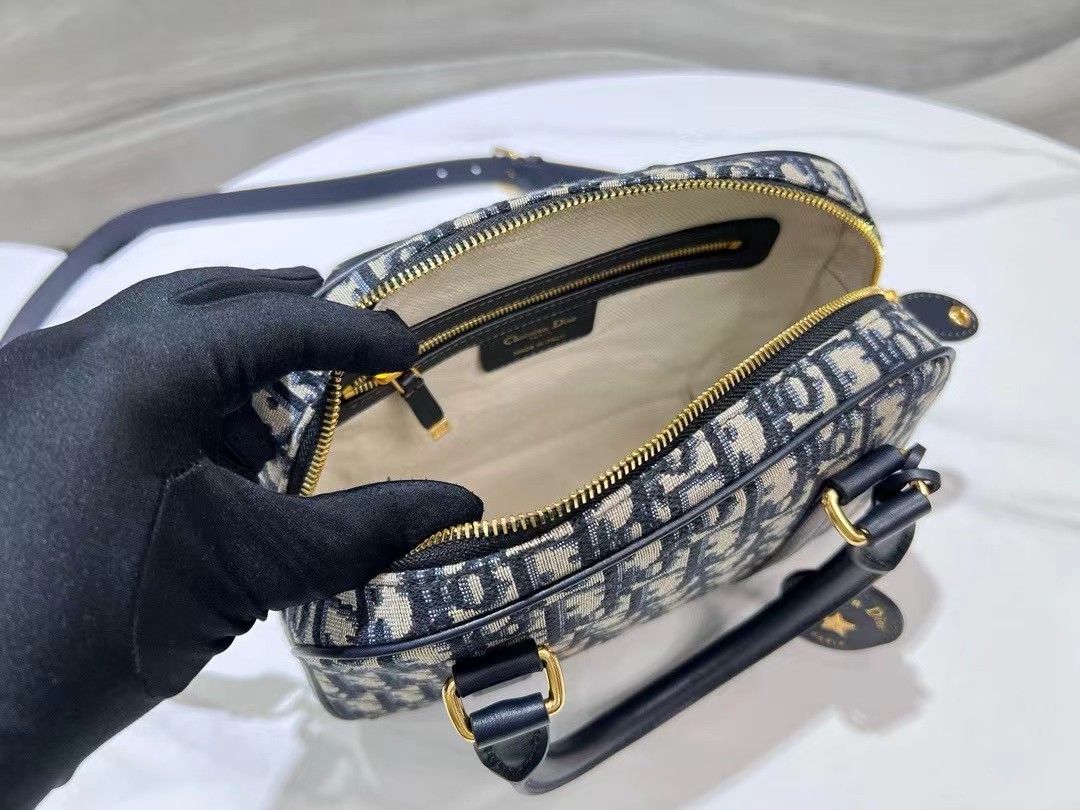 DIOR Medium D-Vibe Bowling Bag