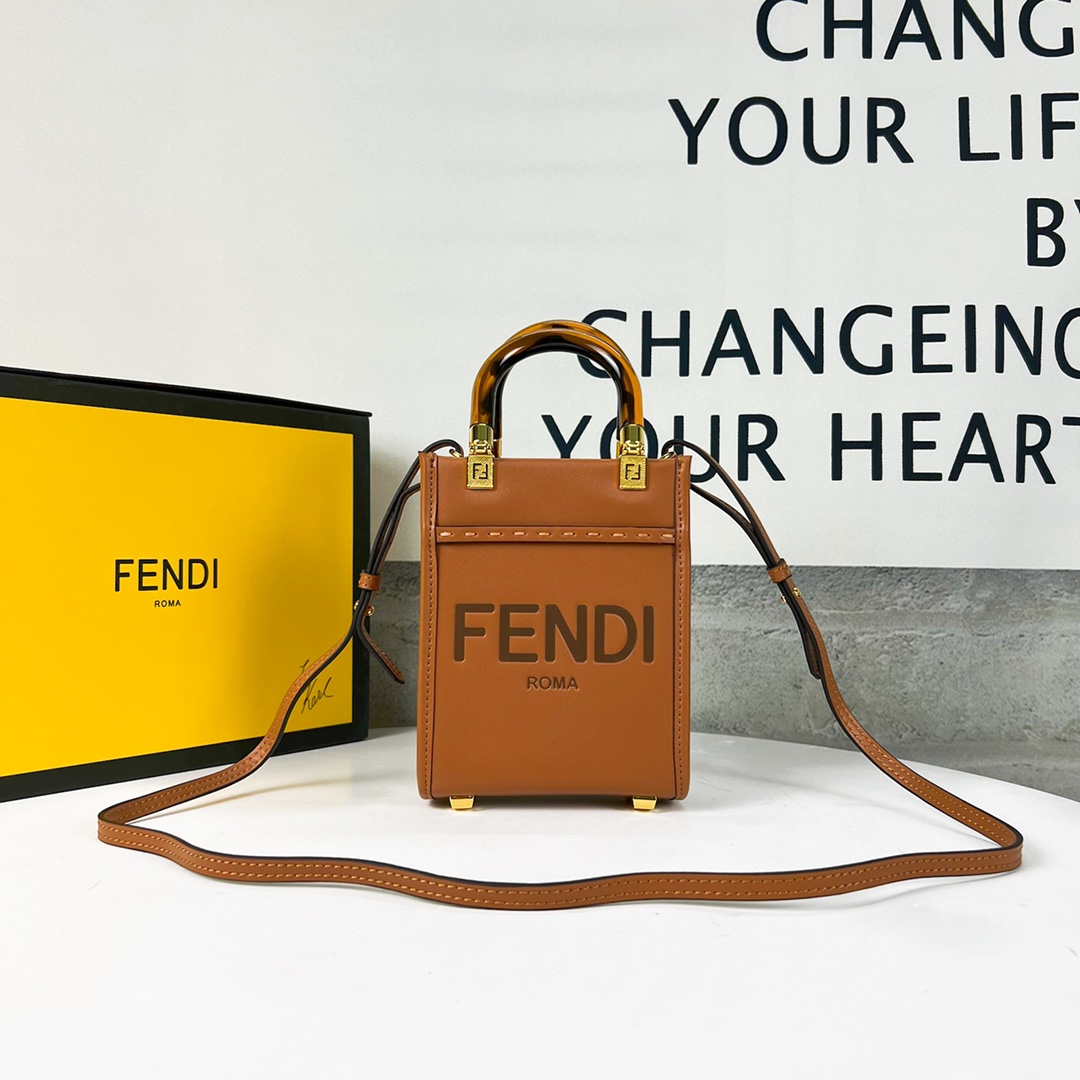 FENDI Sunshine Mini Tote Bag