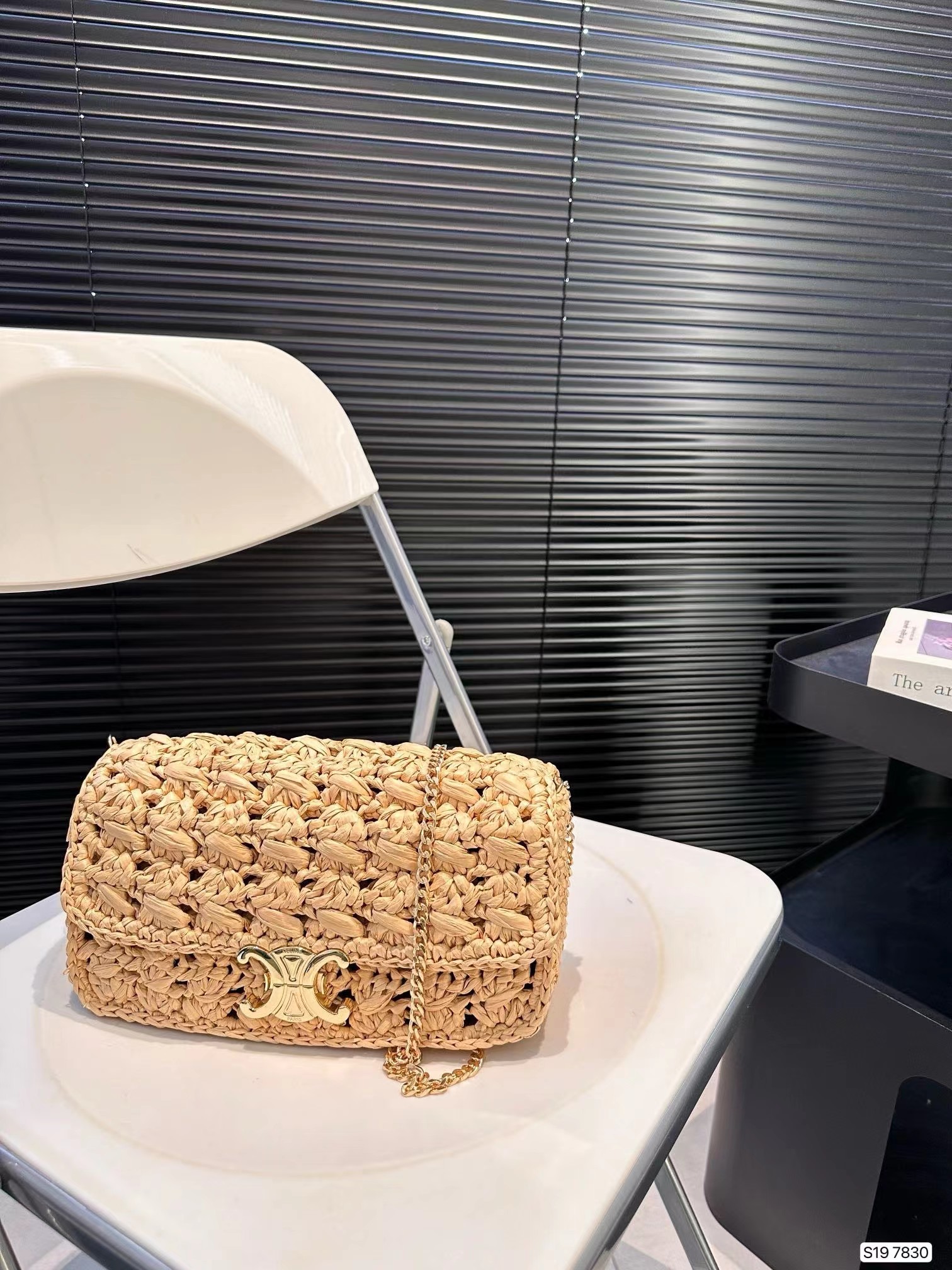 CELINE Woven Handbag