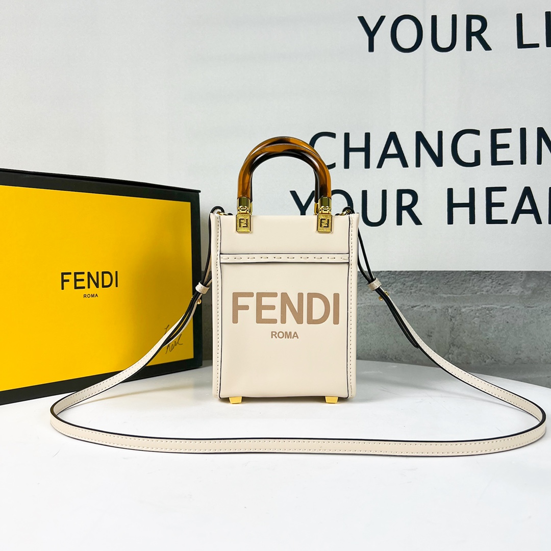 FENDI Sunshine Mini Tote Bag