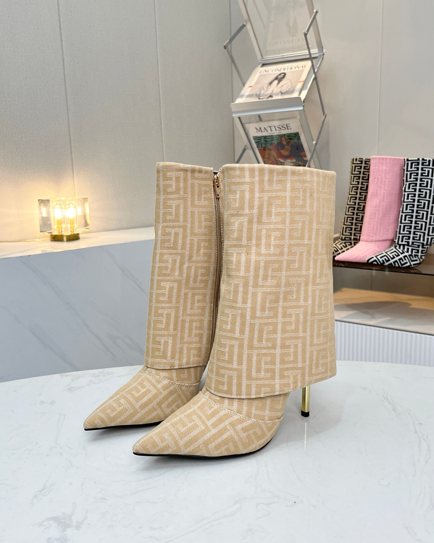 BALMAIN High-heeled boots