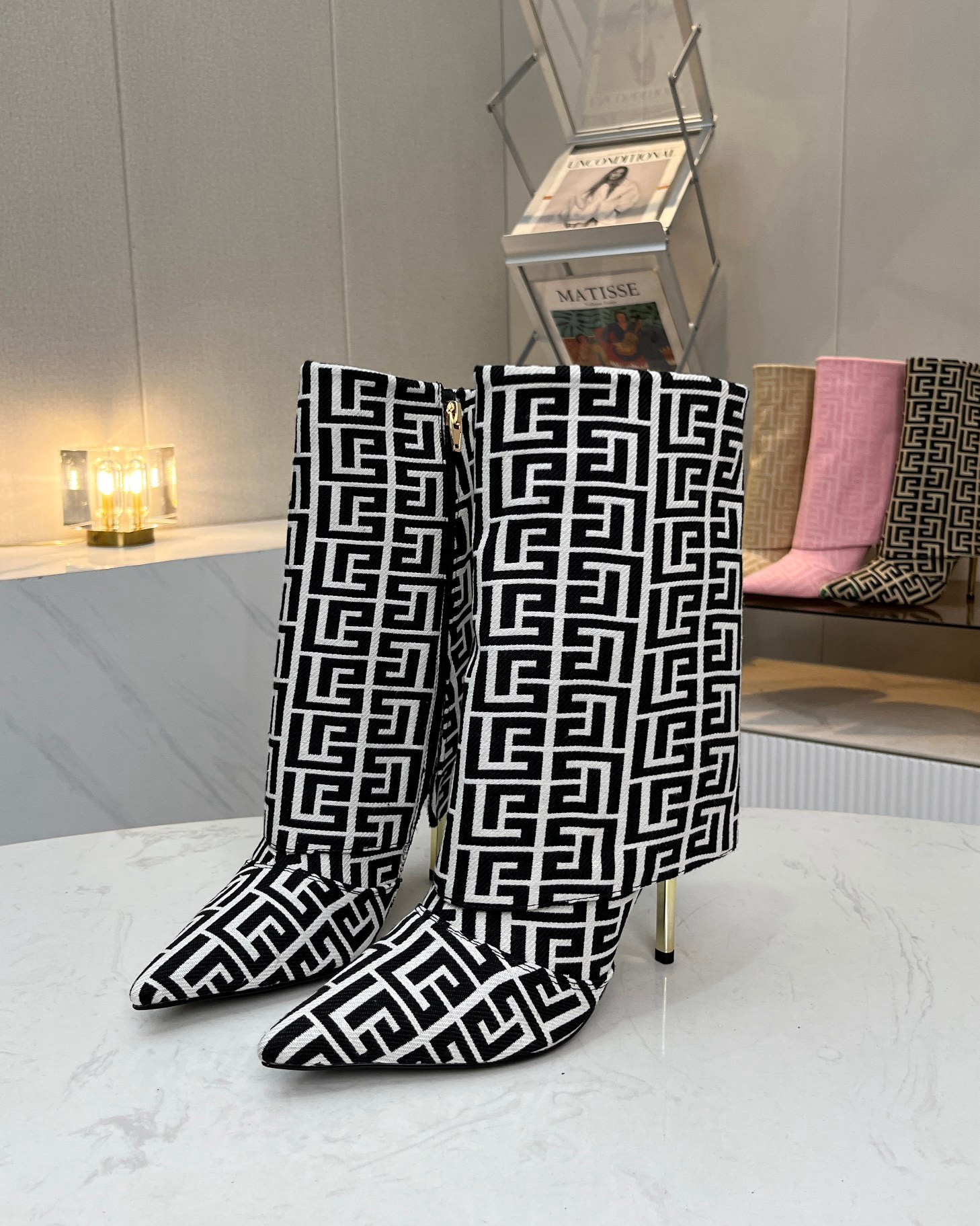 BALMAIN High-heeled boots