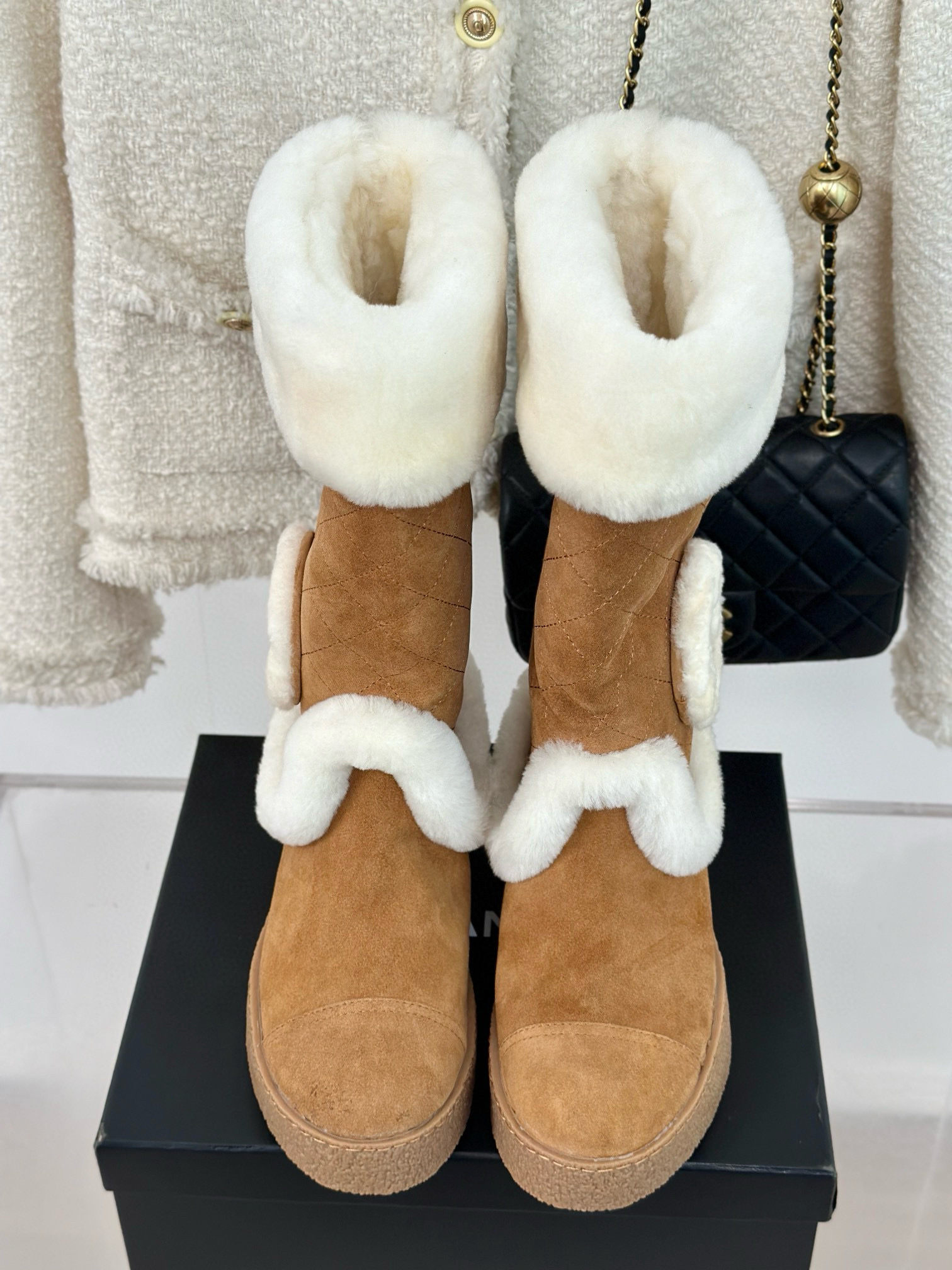 CHANEL Snow Boots