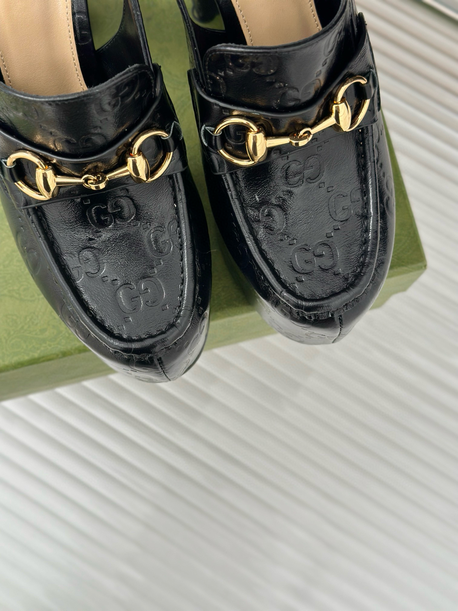 GUCCI Platform high-heeled sandals