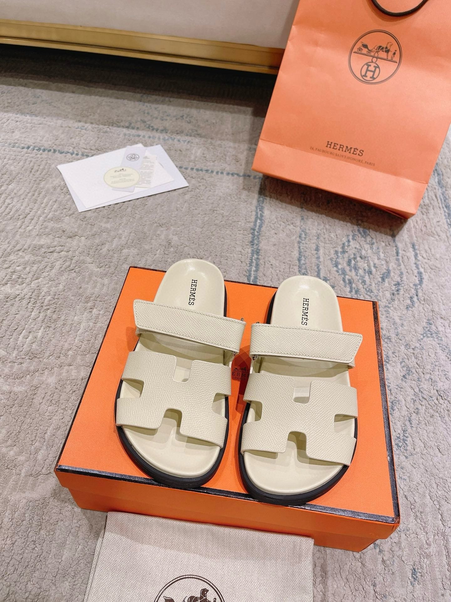 Hermès Classic H Dad's Sandals