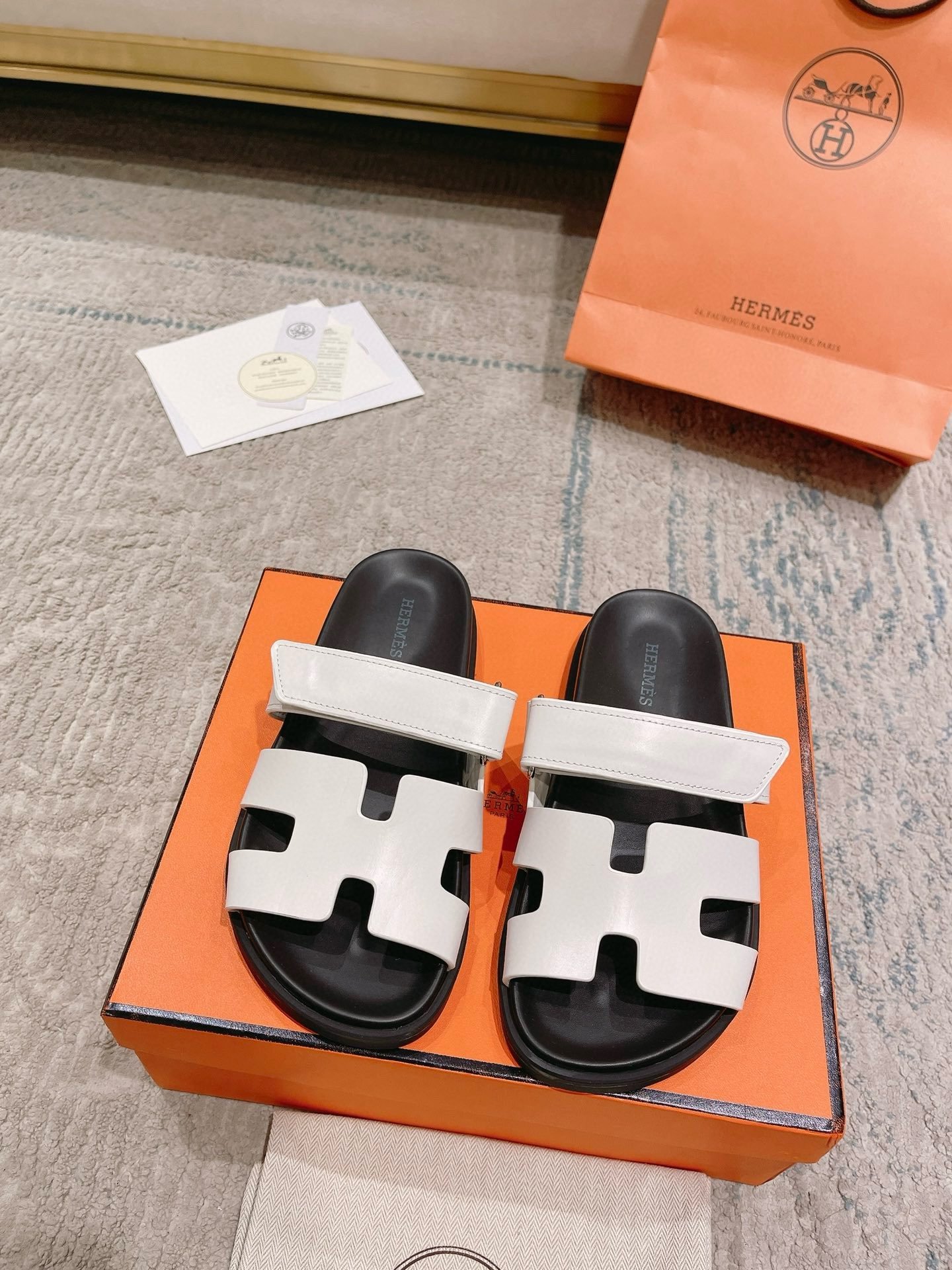 Hermès Classic H Dad's Sandals
