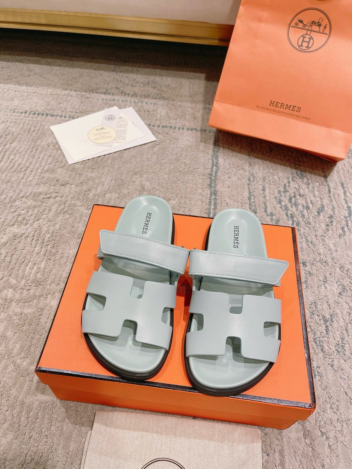 Hermès Classic H Dad's Sandals