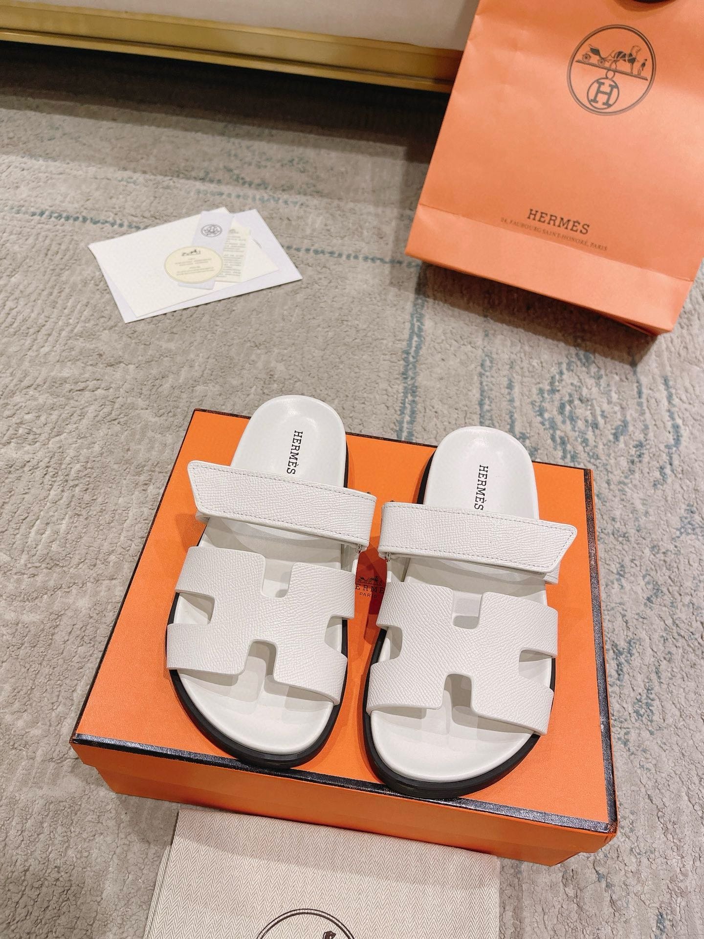 Hermès Classic H Dad's Sandals
