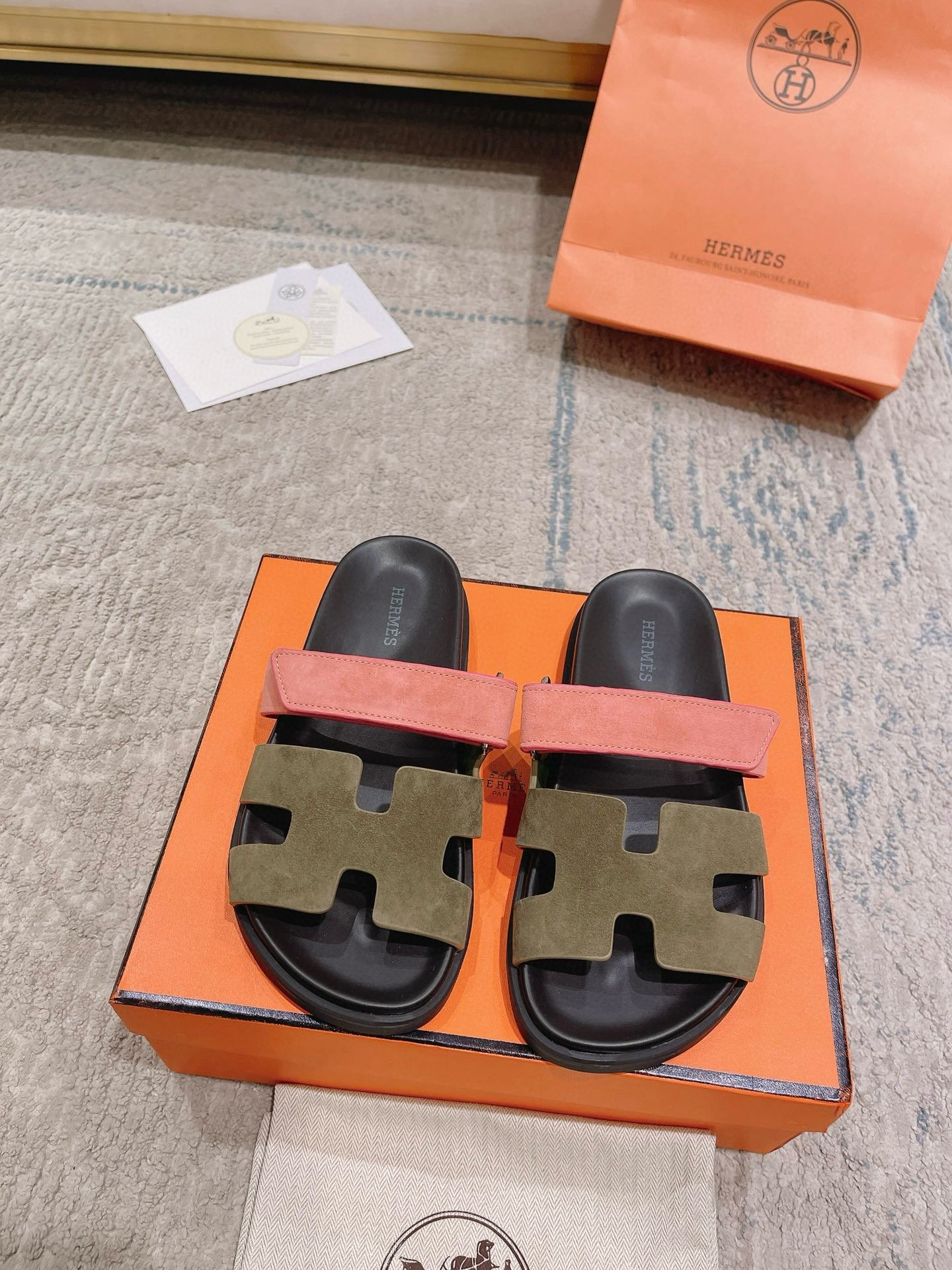 Hermès Classic H Dad's Sandals