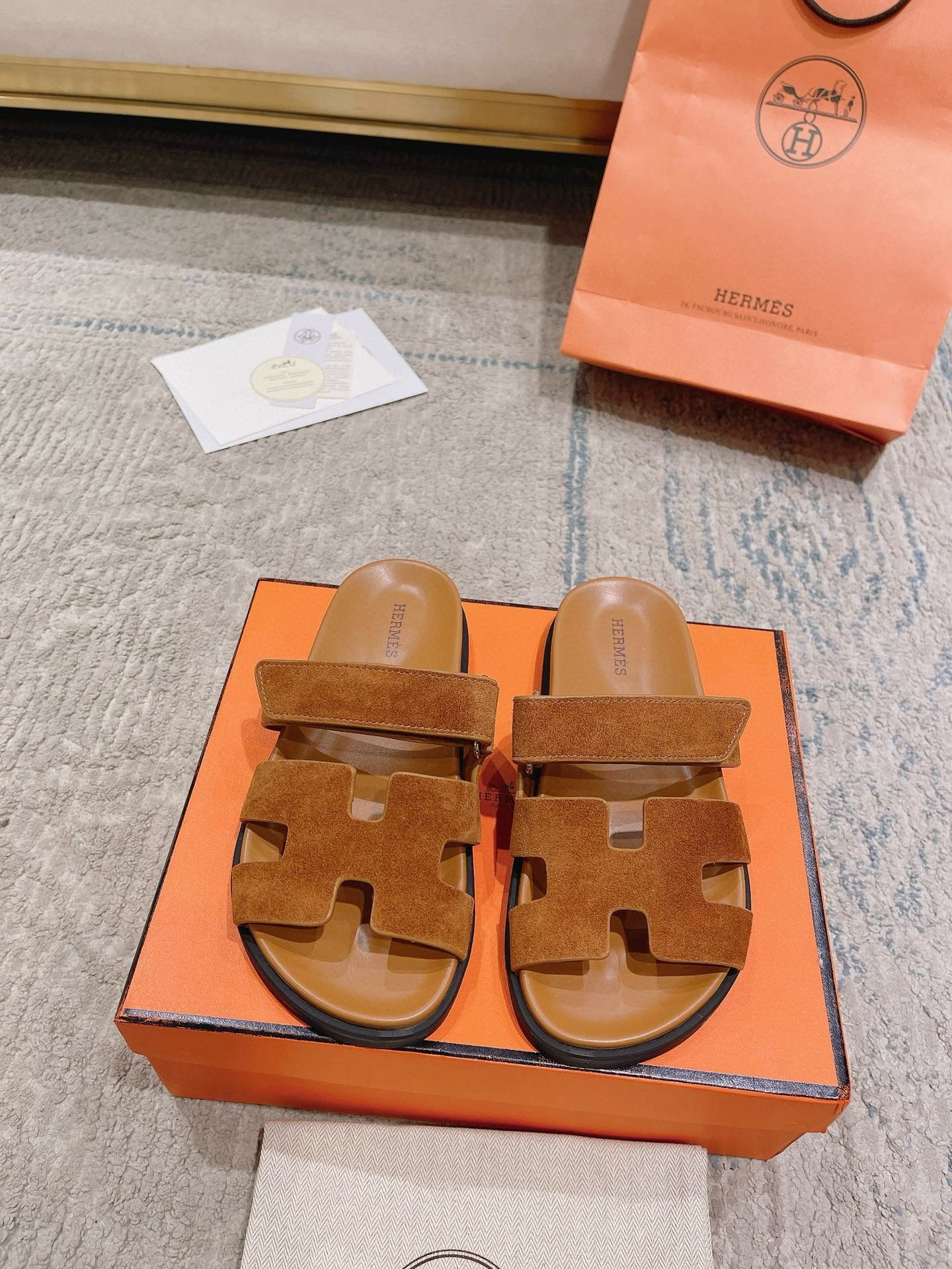 Hermès Classic H Dad's Sandals
