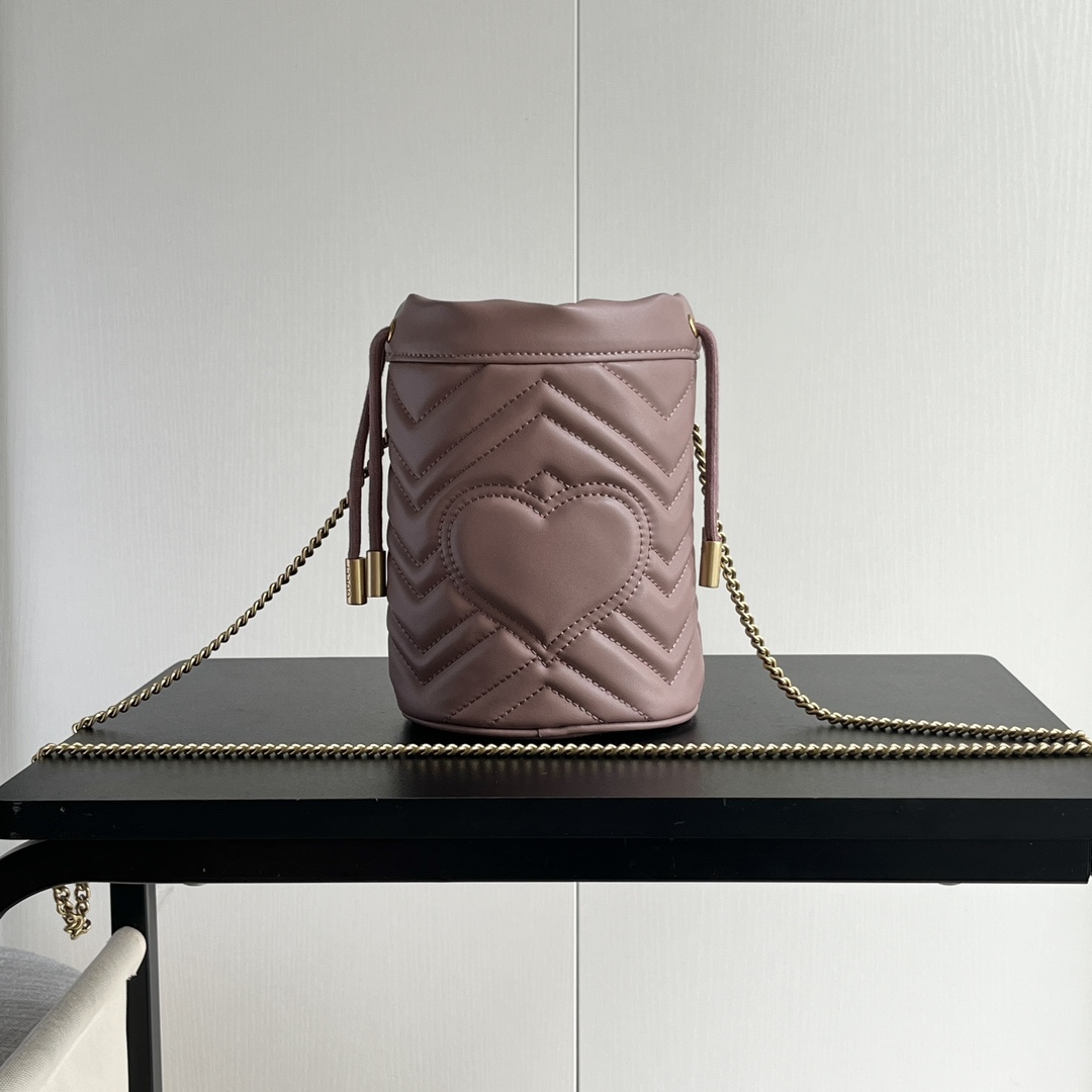 GG marmont series mini bucket bag