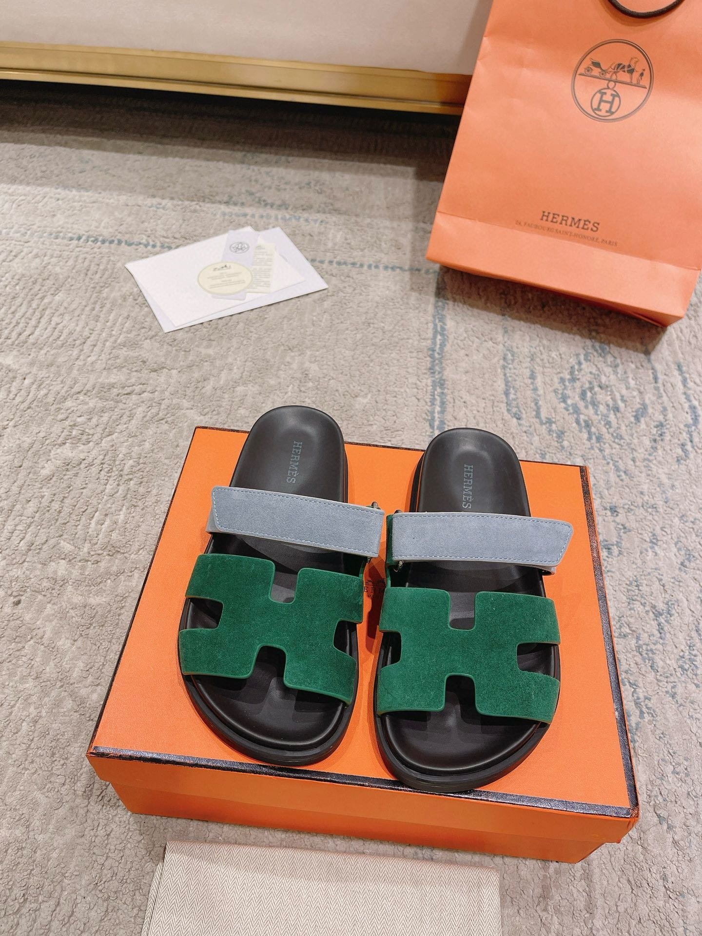 Hermès Classic H Dad's Sandals