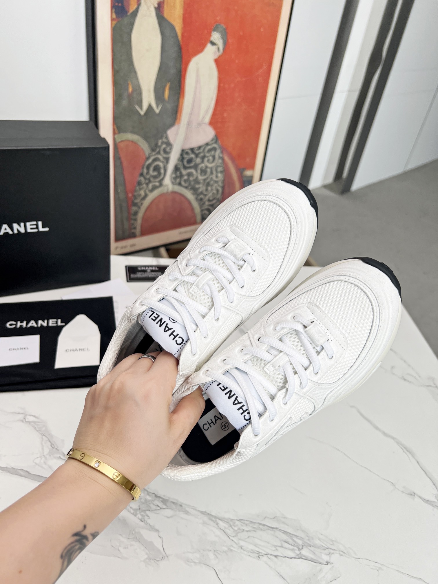 Chanel Early Spring Resort Collection Sneakers