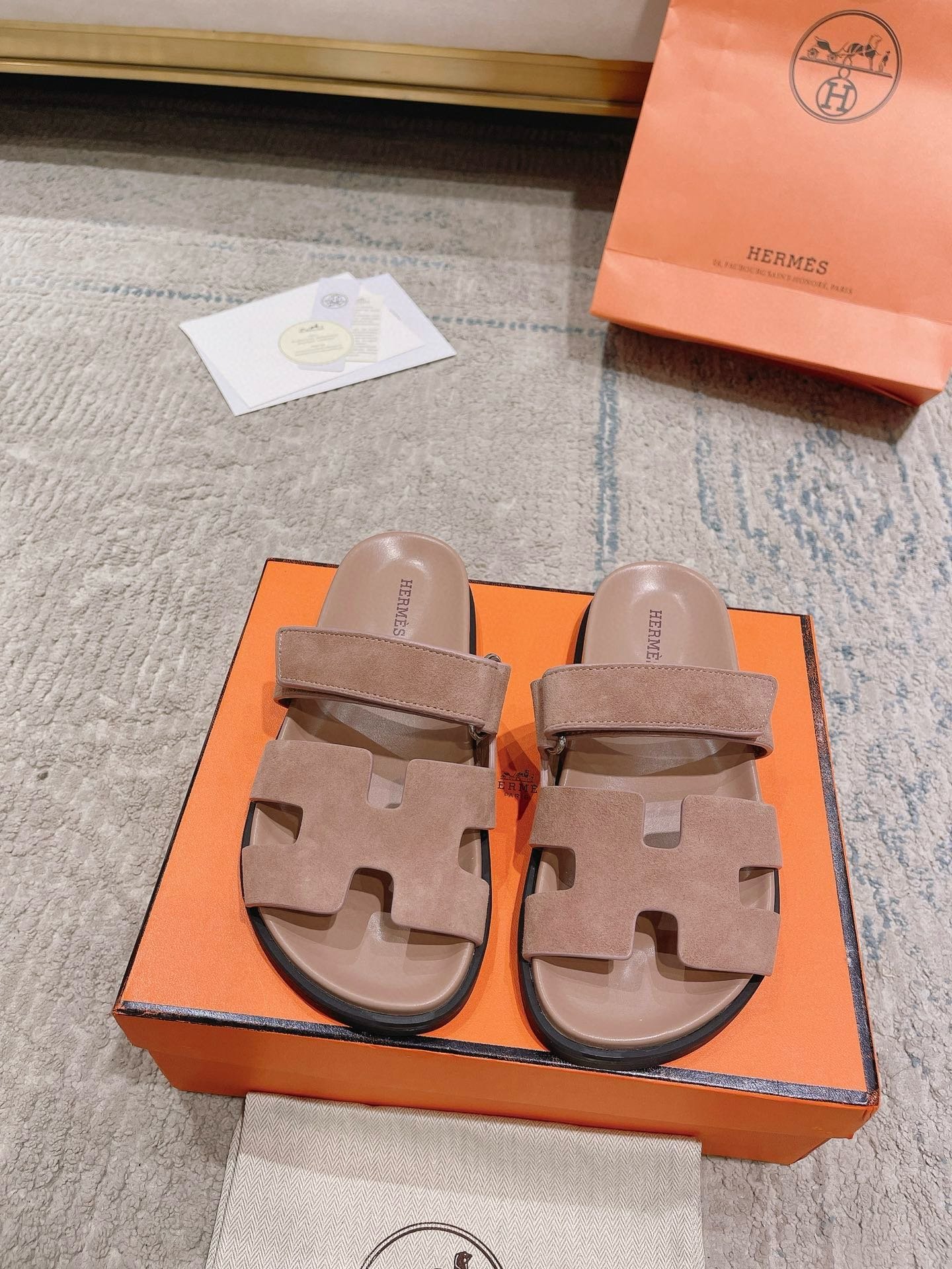 Hermès Classic H Dad's Sandals