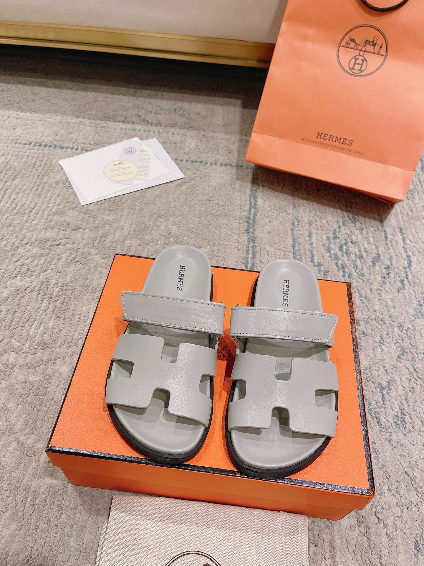 Hermès Classic H Dad's Sandals