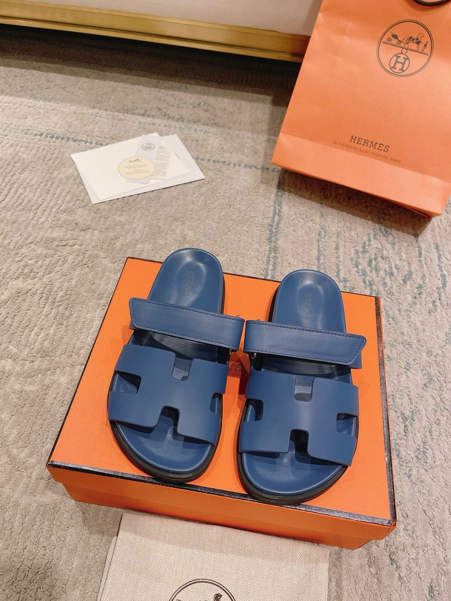 Hermès Classic H Dad's Sandals
