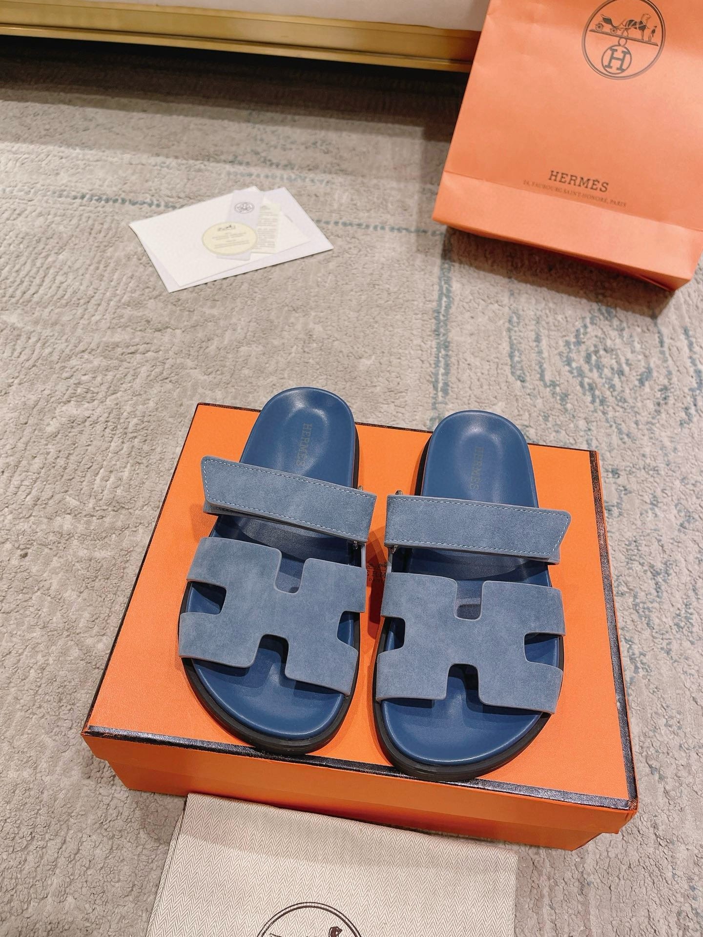 Hermès Classic H Dad's Sandals