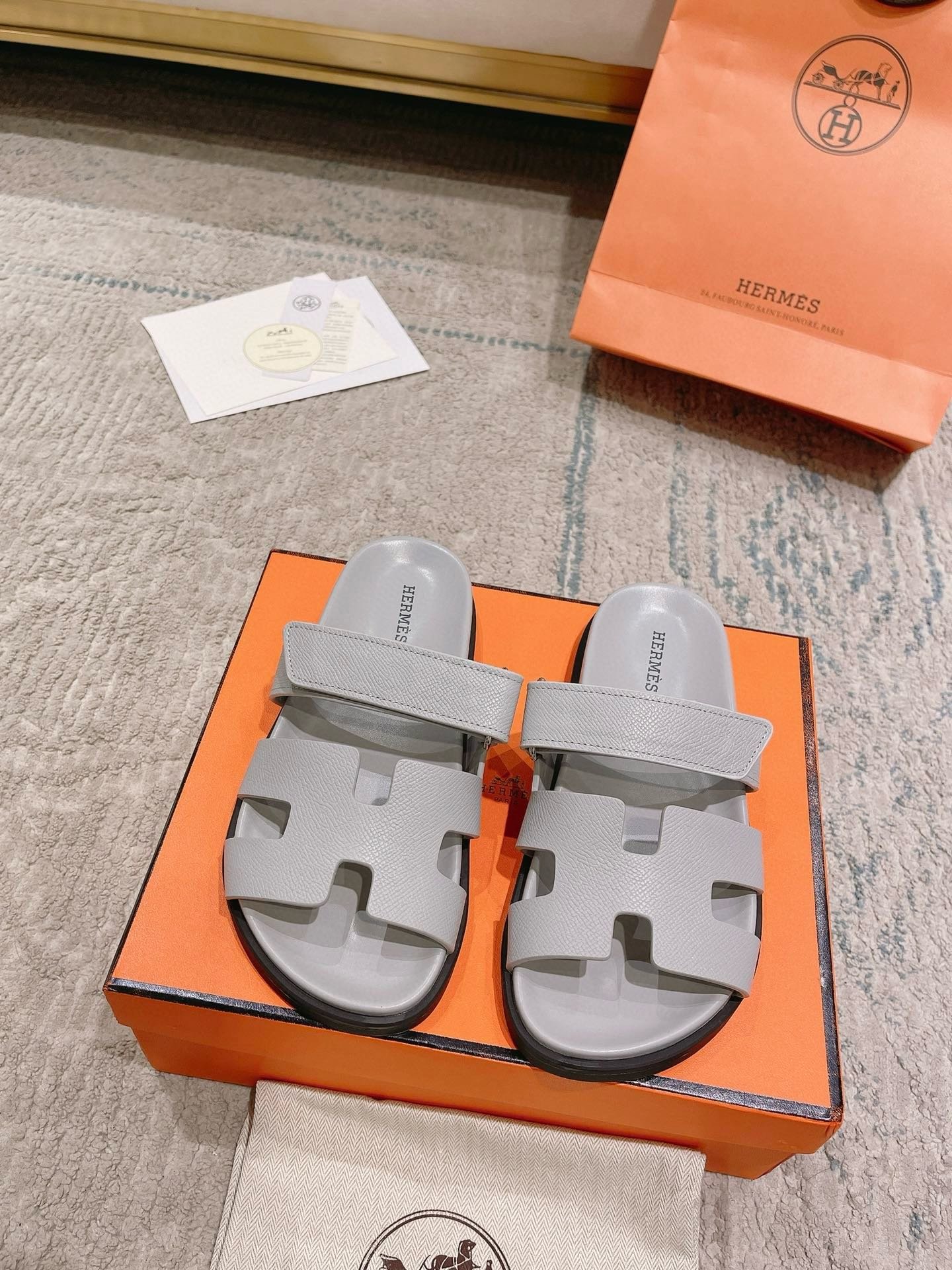 Hermès Classic H Dad's Sandals