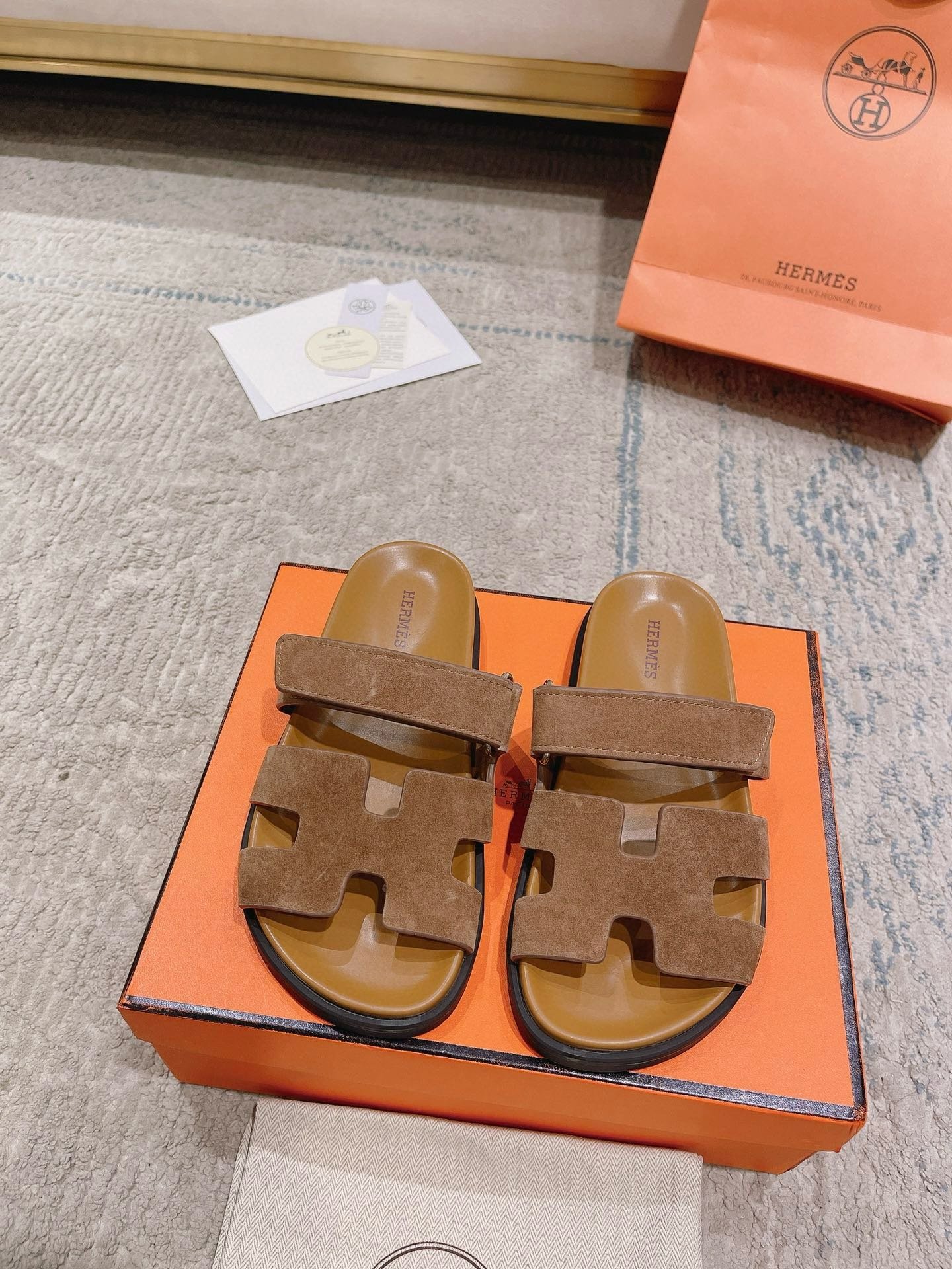 Hermès Classic H Dad's Sandals